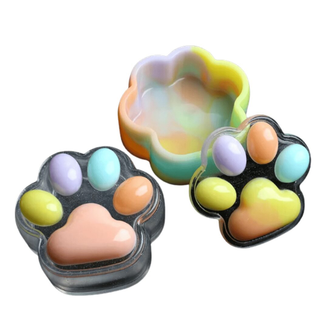 Boîte Patte de Chien en Résine : Élégance et Originalité 1 boîte patte de chien