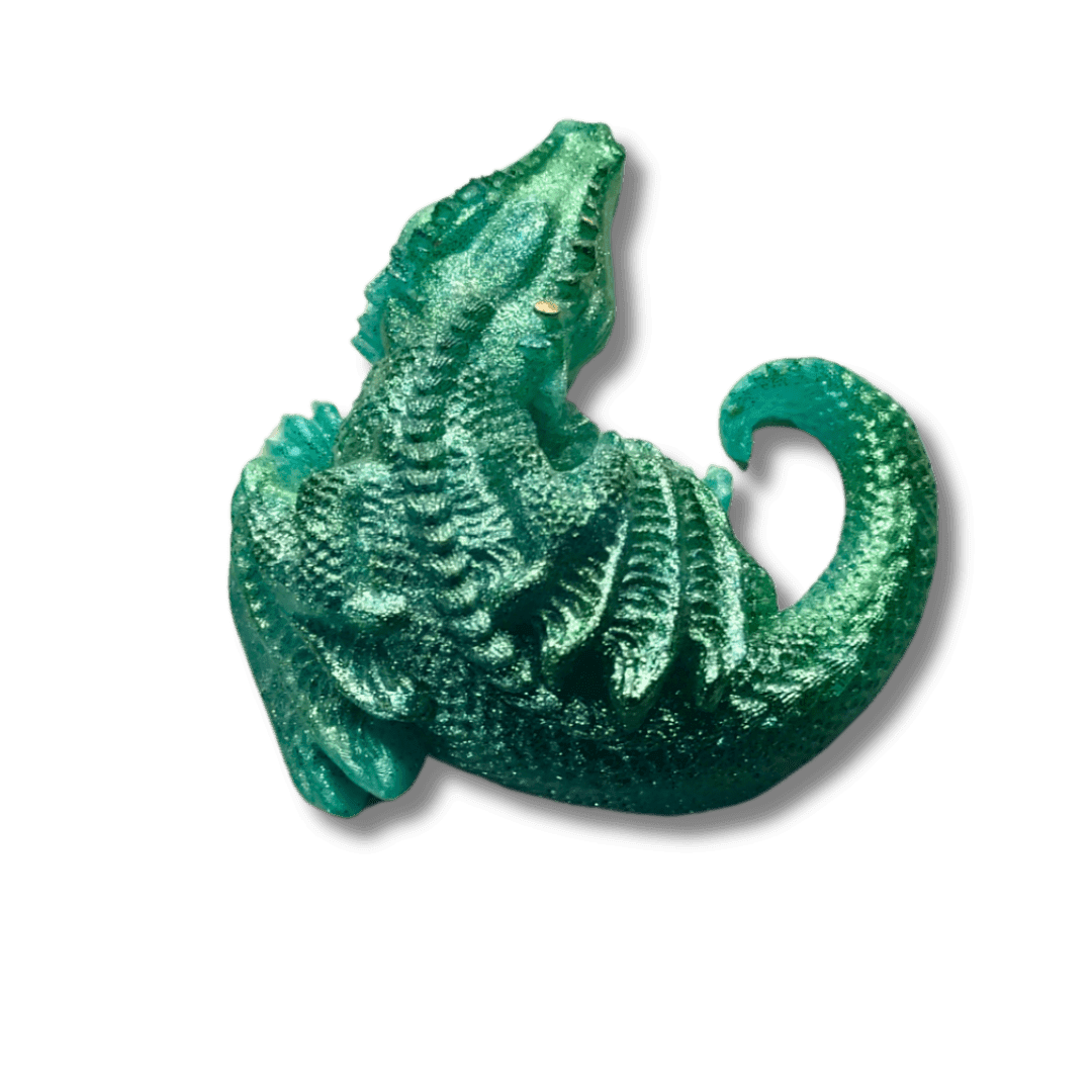Majestueux Dragon en Résine Époxy 3 Dragon en resine