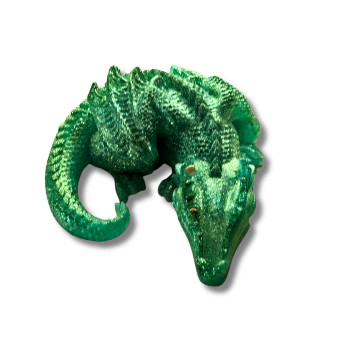 Majestueux Dragon en Résine Époxy 4 dragon en resine