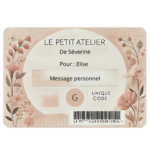 Carte cadeau