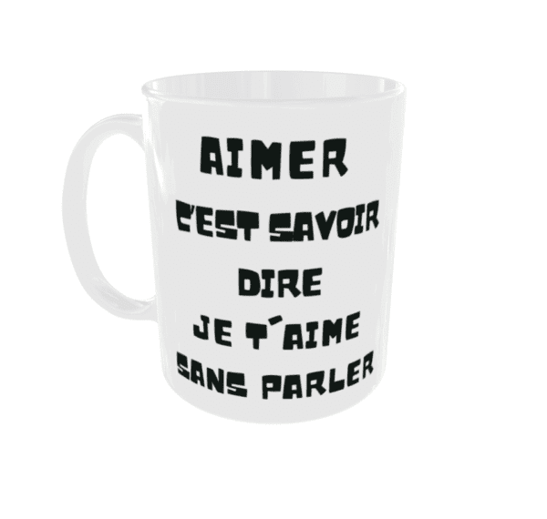 Tasse Coccinelle avec Cœur - Un Symbole d'Amour Inexprimé – Image 2