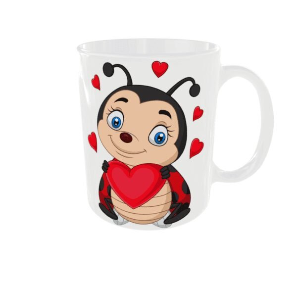 Tasse Coccinelle avec Cœur