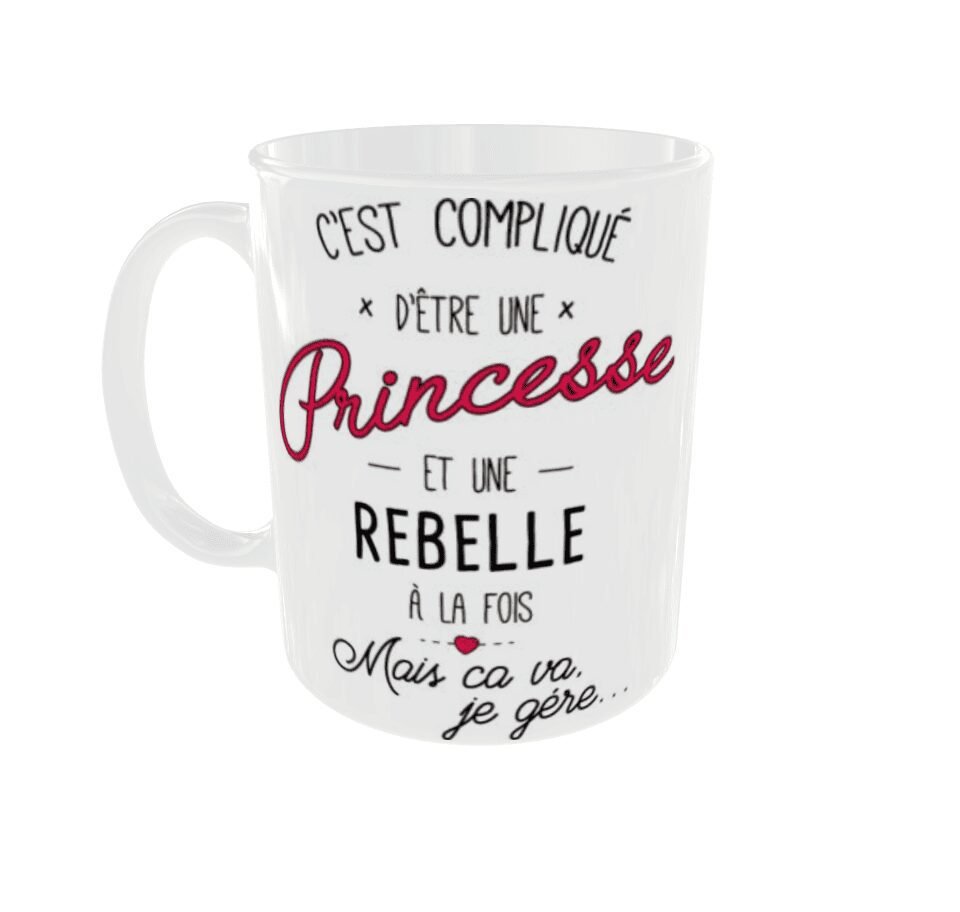 Tasse Princesse Rebelle
