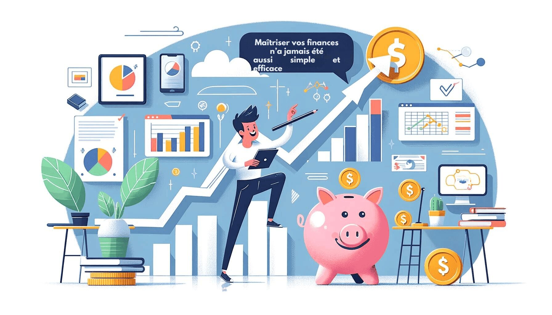 Maitriser vos finances na jamais ete aussi simple et efficace