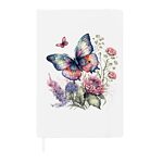 Carnet Floral et Papillon