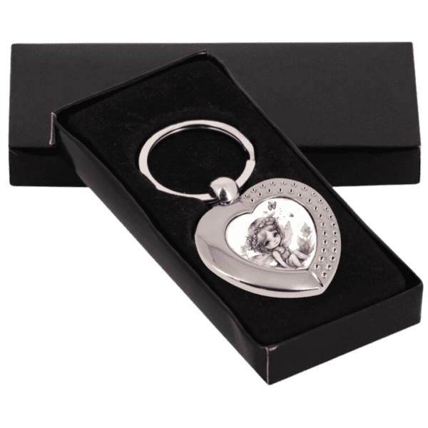 Porte-Clés Cœur Féerique