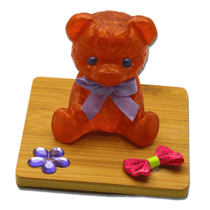 Nounours en résine epoxy