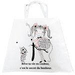 Tote Bag Coloré "Rêve ta vie en couleur"