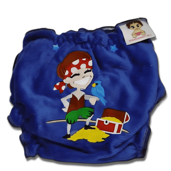 Couche Lavable TE2 Design Pirate - Aventure Écologique pour votre Bébé