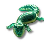 gecko en résine
