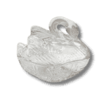 Boite cygne en résine épocy
