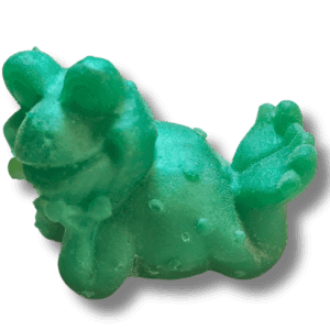 Grenouille Couchée en Résine Époxy