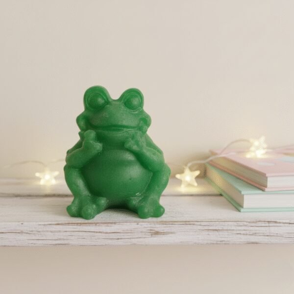 Grenouille Assise en Résine