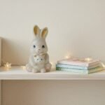 Lapin et Son Petit en Résine