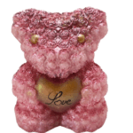 Nounours Love en Résine Époxy