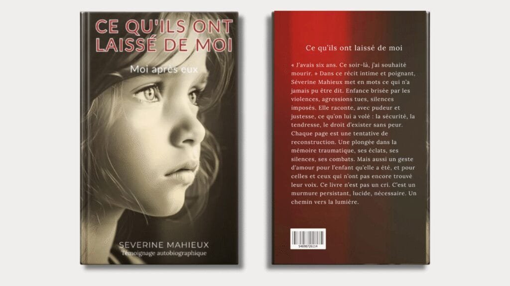 Ce qu’ils ont laissé de moi : récit choc sur l'enfance volée 1 Ce qu'ils ont fait de moi-4eme de couverture