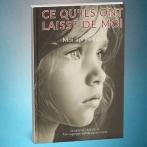 "Couverture du livre Ce qu'ils ont laissé de moi - témoignage sur la résilience après la maltraitance Couverture du livre Ce qu'ils ont laissé de moi